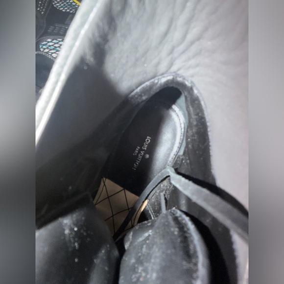 Prestine Louis Vuitton Digital Gate Leather Ankle Boots - Picture 5 of 7